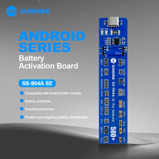SUNSHINE SS-904A SE บอร์ดเปิดใช้งานแบตเตอรี่ Android สากลพร้อมขั้วอัตโนมัติสําหรับเครื่องมือซ่อมแซมรุ่นโทรศัพท์มือถือส่วนใหญ่