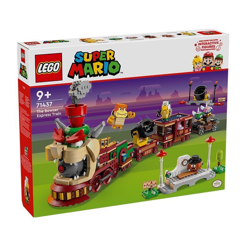 LEGO Character [ของแท้อย่างเป็นทางการ] LEGO LEGO 71437 Coolmaster Express Train Building Blocks ของเ