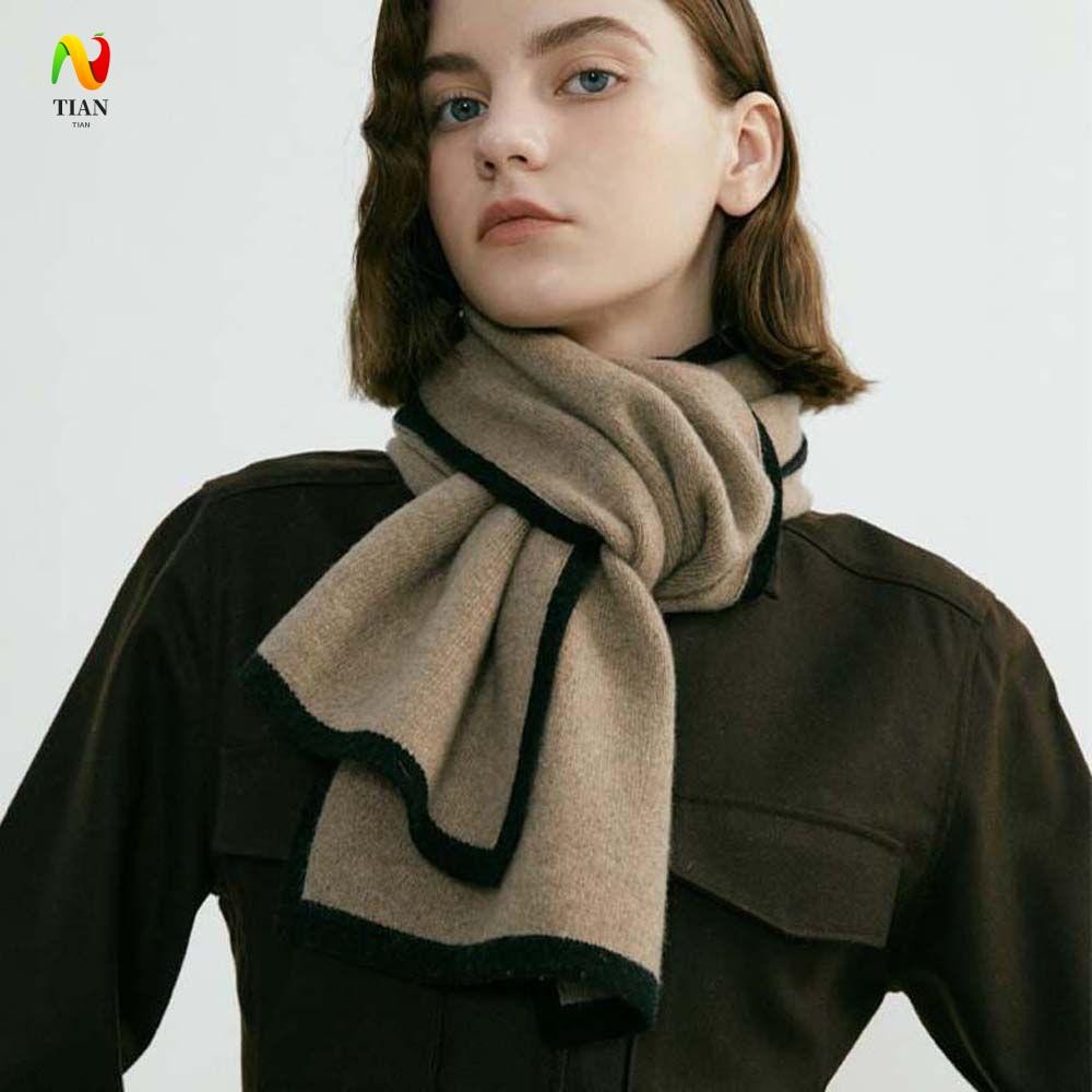 INQUIRY IMPACT ผ้าพันคอแคชเมียร์ Warm ฤดูหนาวอุปกรณ์เสริมคอยาวผ้าพันคอสาวผ้าพันคอเกาหลีคออุ่น
