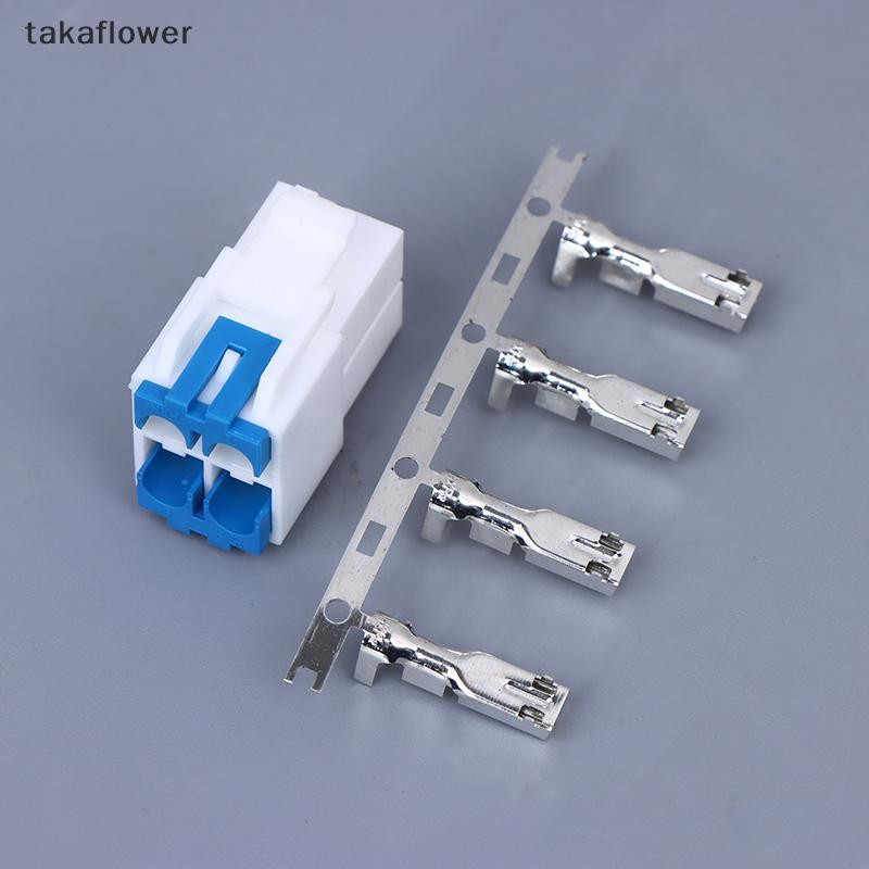 Takaflower 1 ชุด 4 พินปลั๊กสําหรับ IC-7000 IC-7100 IC-7400 IC-7600 YAESU FT-450 TS-480 วิทยุ DIY ปลั