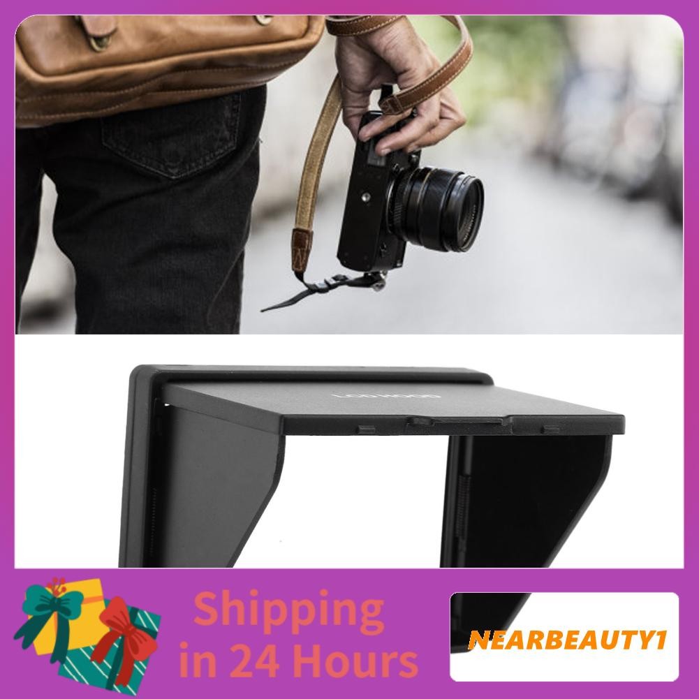 Nearbeauty1 กล้องหน้าจอ LCD Hood บังแดดสำหรับ A7/A7M2/A7R2/A7M3/A9 3.0 นิ้ว Sun Shade และ Protector