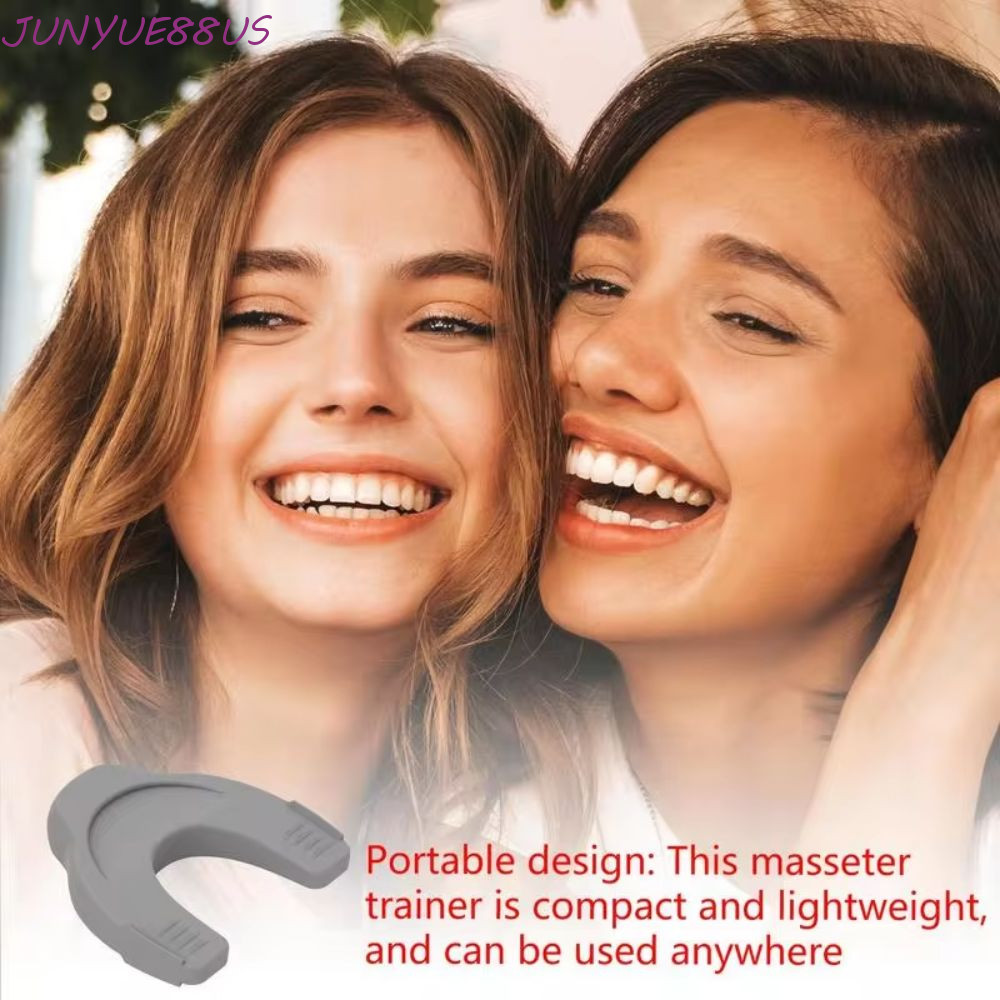 JUNYUE88US Jaw Exerciser เครื่องมือ, Jawline Exerciser Jaw Trainer คอ Toning อุปกรณ์, Double Chin Ex