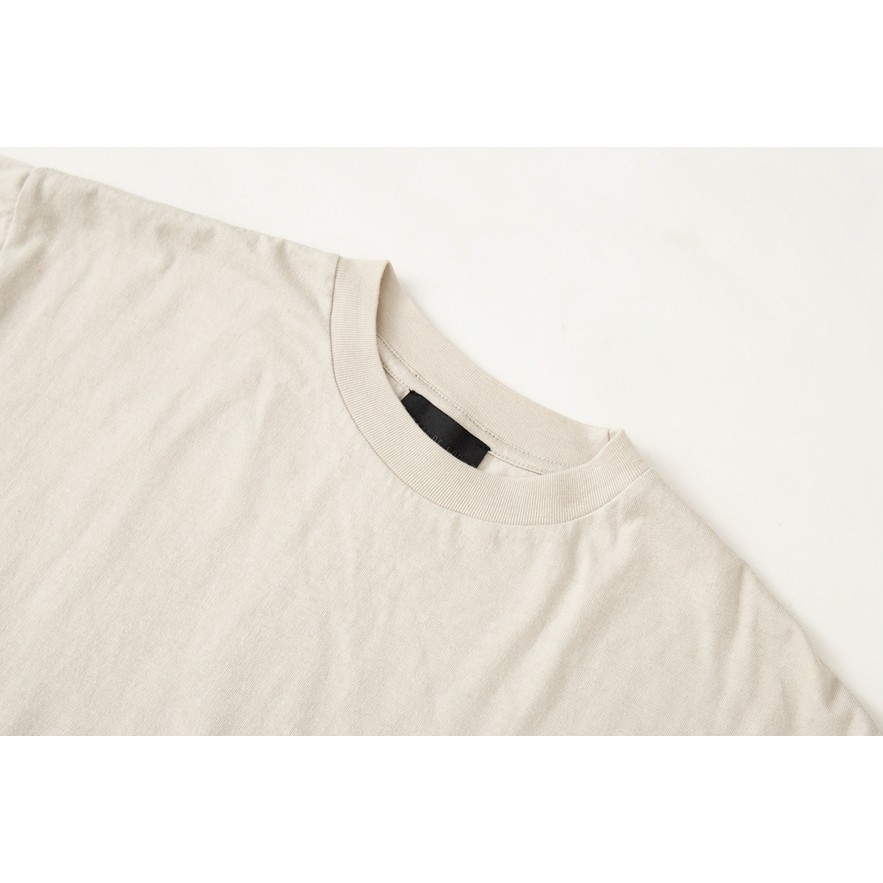 เสื้อยืดแขนสั้น Fear of God สีทึบสไตล์ High Street