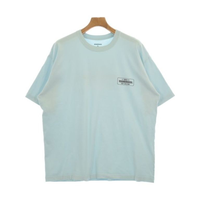 NEIGHBORHOOD neigh Tshirt Shirt light blue Direct from Japan Secondhand