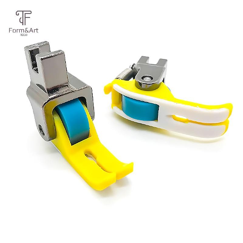 Form & Art 1 PCS N Roller Presser เท้าสําหรับอุตสาหกรรมเดี่ยวเข็ม Lockstitch จักรเย็บผ้าอุปกรณ์เสริม
