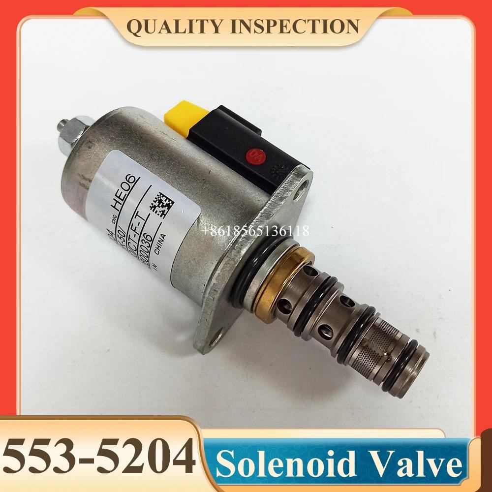 ปั๊มไฮดรอลิก Proportional Solenoid Valve 553-5204 5535204 สําหรับรถขุด E345GC 349GC 352GC