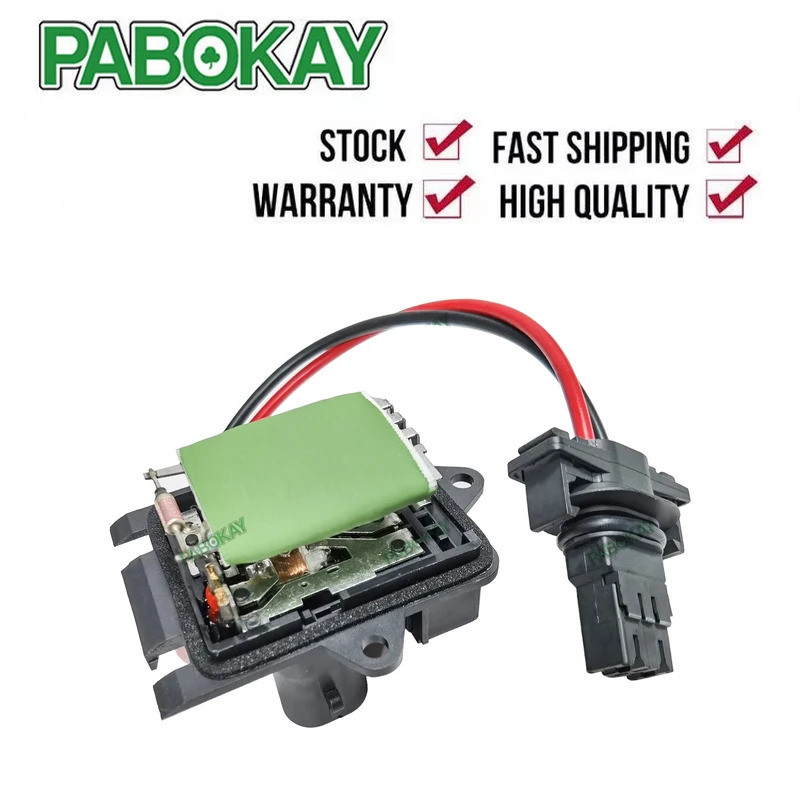 มอเตอร์โบลเวอร์เครื่องทําความร้อนสําหรับตัวต้านทาน Renault Clio II Thalia I Ref. OE 7701050890 51508