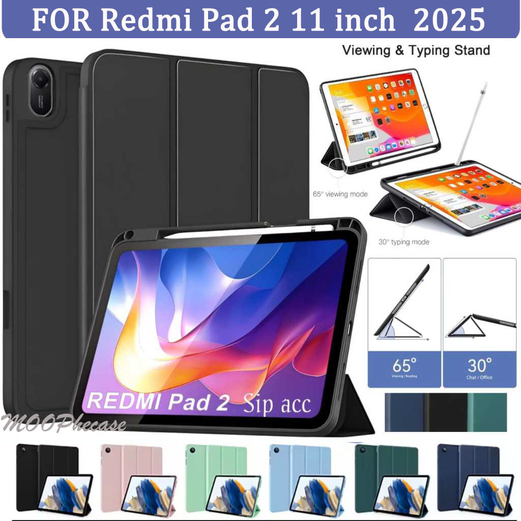 012.เเคสแท็บเล็ต สําหรับ Redmi Pad 2 11 2025 Redmi Pad SE 8.7 11 mi Pad 7 Pro K Pad kpad pad mini 8.8 มีช่องใส่ปากกา