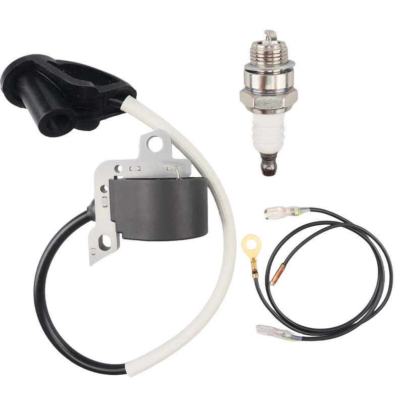 4128 400 1306 คอยล์พร้อมหัวเทียนสําหรับ Stihl FS400 FS450 FS480 SP400 SP450 FR450 FR480 BrushCutter