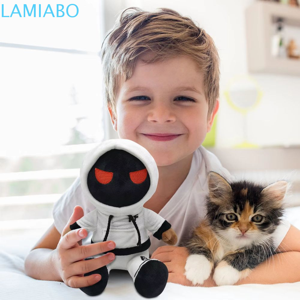 LAMIABO Foltyn Family Plush Toy, อะนิเมะตุ๊กตาสัตว์ Foltyn ตุ๊กตาตุ๊กตา,แบบพกพาสีขาวเสื้อกันหนาวนุ่ม