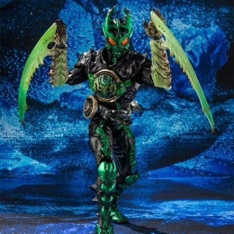 【พร้อมส่ง】sic kamen rider ooo ของเล่นตัวละครอนิเมะของแท้