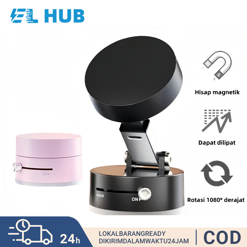 HP Magnetic phone holder ที่วางโทรศัพท์แบบแม่เหล็ก | ที่วางโทรศัพท์ 1 SECOND + 360 ROTATION° | สามาร
