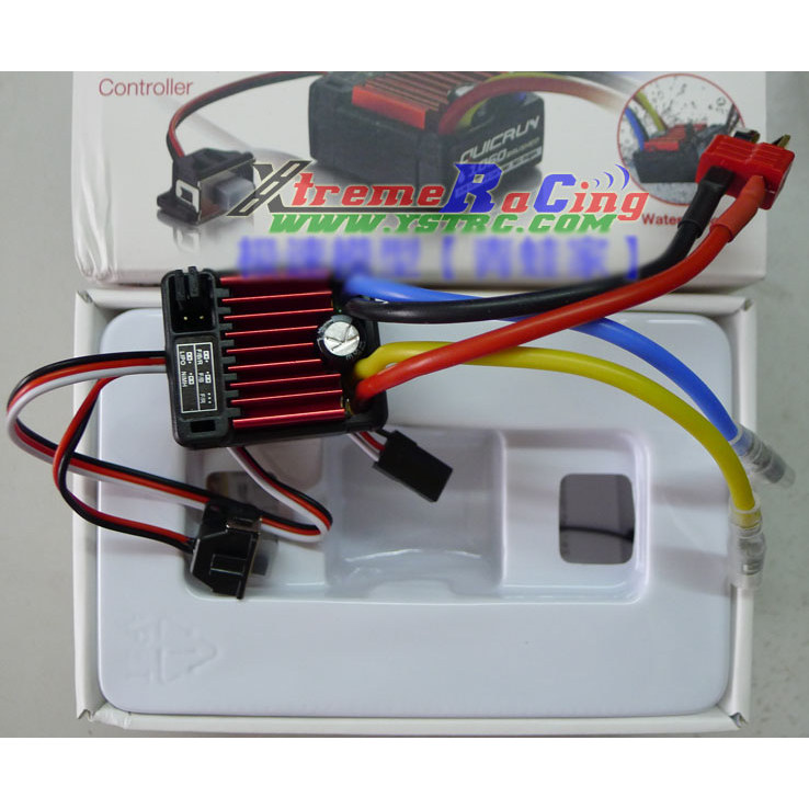 Hobbywing Cool Running QuicRun Series 60A กันน้ํา Brushed ESC ESC (WP-106/WP-860 Dual 60A)