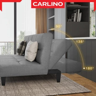 ขายดี!!Carlino:โซฟา โซฟาเบด พับนั่ง ปรับนอนเป็นเตียง เรียบสวย ง่ายต่อการจัดวาง ผ้าแคนวาสเนื้อดี สีไม่ซีดง่าย Olly Sofa