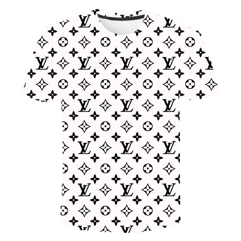 เสื้อยืดแขนสั้นหลุยส์ วิตตอง สำหรับผู้ชายและผู้หญิง หลายไซส์ ราคา ถูกที่สุด ดีลบีเคเค แกลเลอรีภาพที่ 9