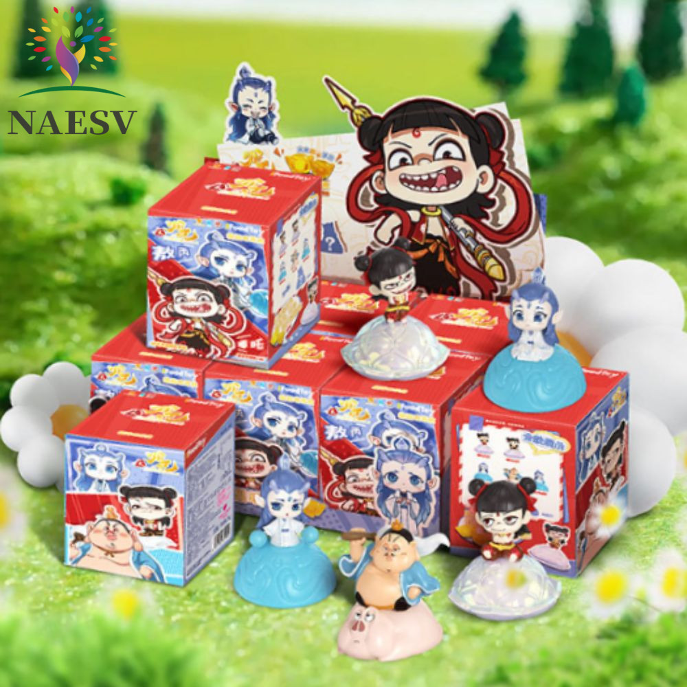 NAESV NeZha2 Action Figure, รุ่น Q Ao Bing NeZha2 ของเล่น,เดสก์ท็อปตกแต่ง Ao Guang อะนิเมะ Taiyi Zhe