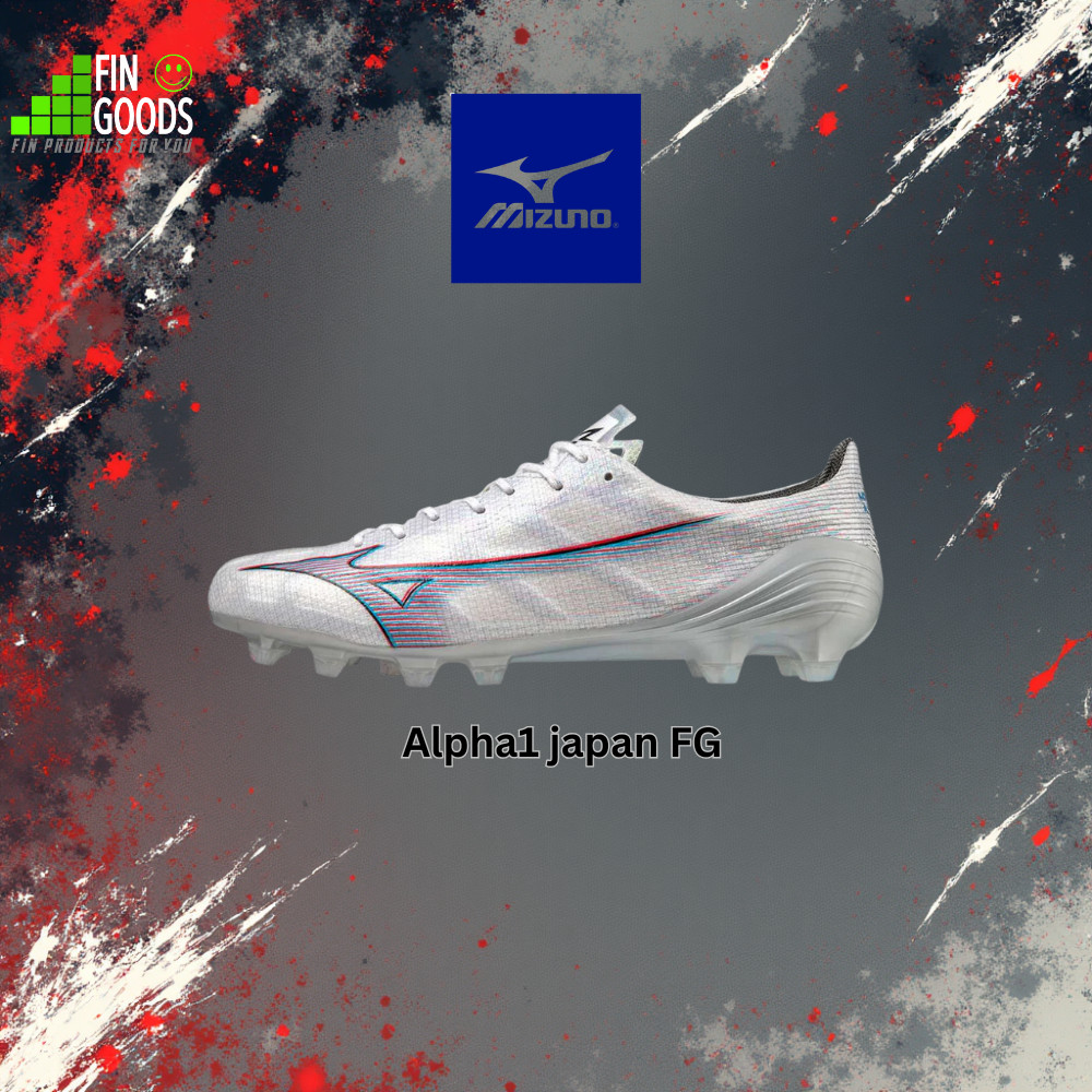 ของแท้ MIZUNO Alpha Japan 🇯🇵 รหัส : P1GA236009 รองเท้าสตั๊ด มิซูโน่