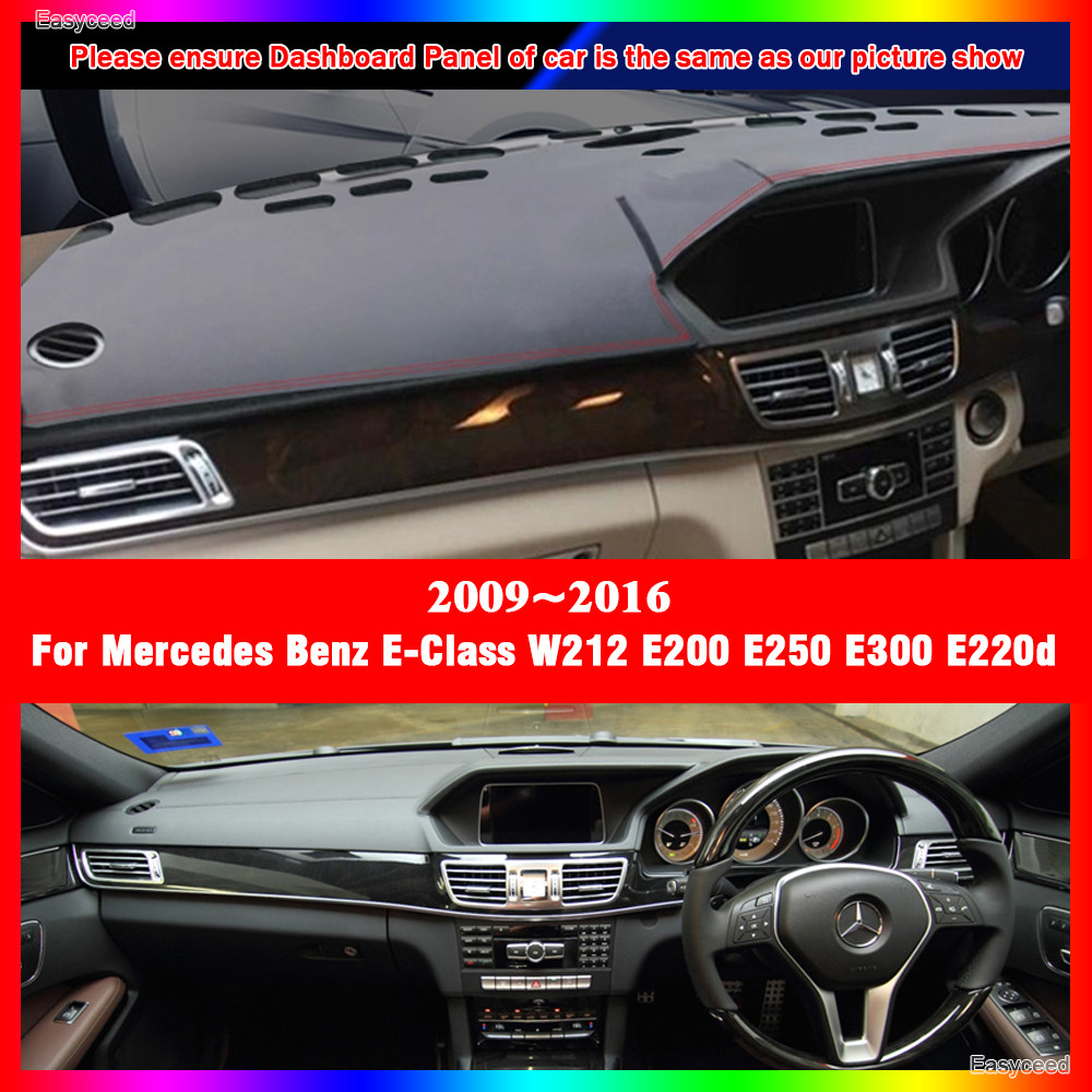 แดชบอร์ดรถยนต์สําหรับ Mercedes Benz E Class W212 2010-2016 E Klasse E200 E250 E300 E220d AMG LHD RHD