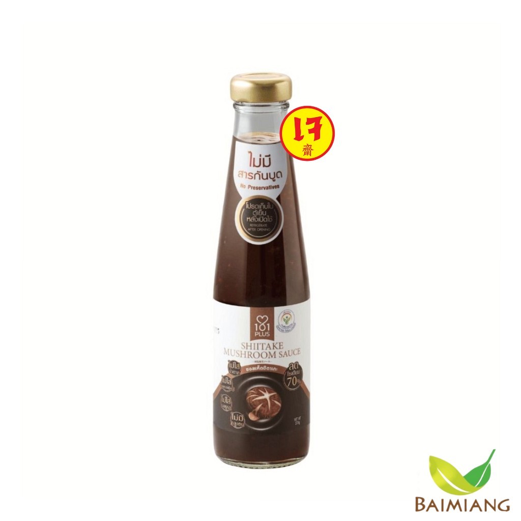 101 Plus ซอสเห็ดชิตาเกะ ขนาด 275 ml. (05441)