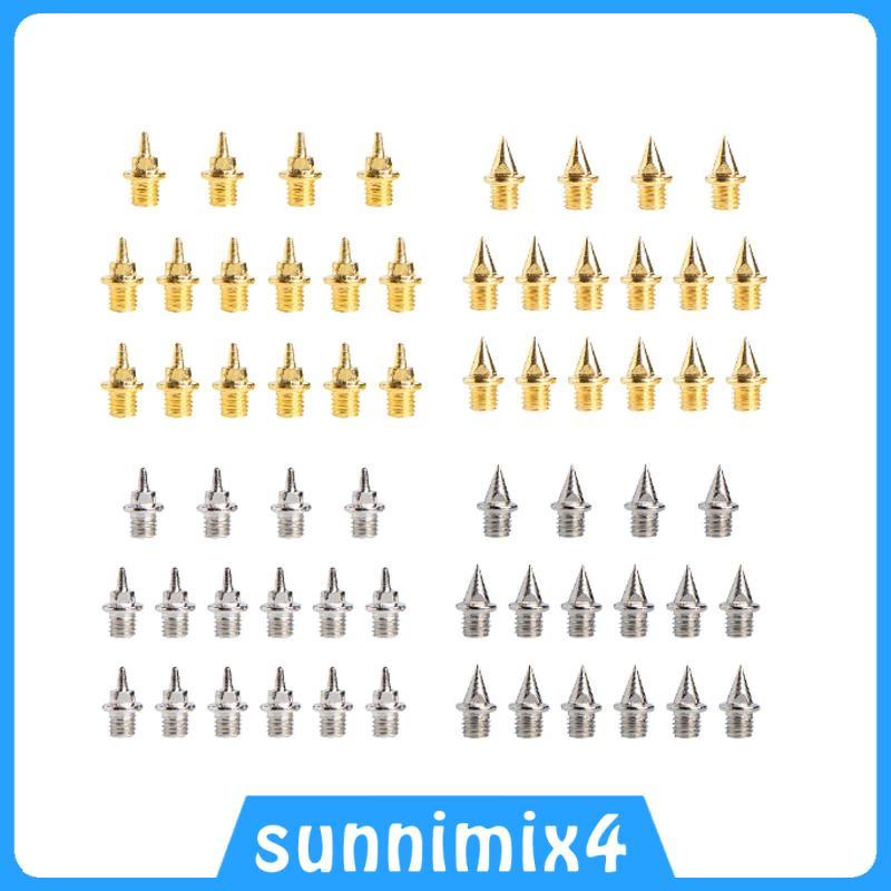 [ชม.2กีฬา] 16x เปลี่ยน Spikes สําหรับ Track รองเท้า Track และ Field Running Spikes 7 มม.โลหะปฏิบัติ 