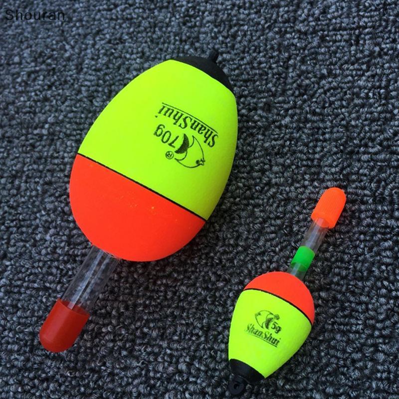 (niangben888) Fishing Float Hight Elasticity Fast Recovery Foam Floats Floats Floating Tube Tackle [