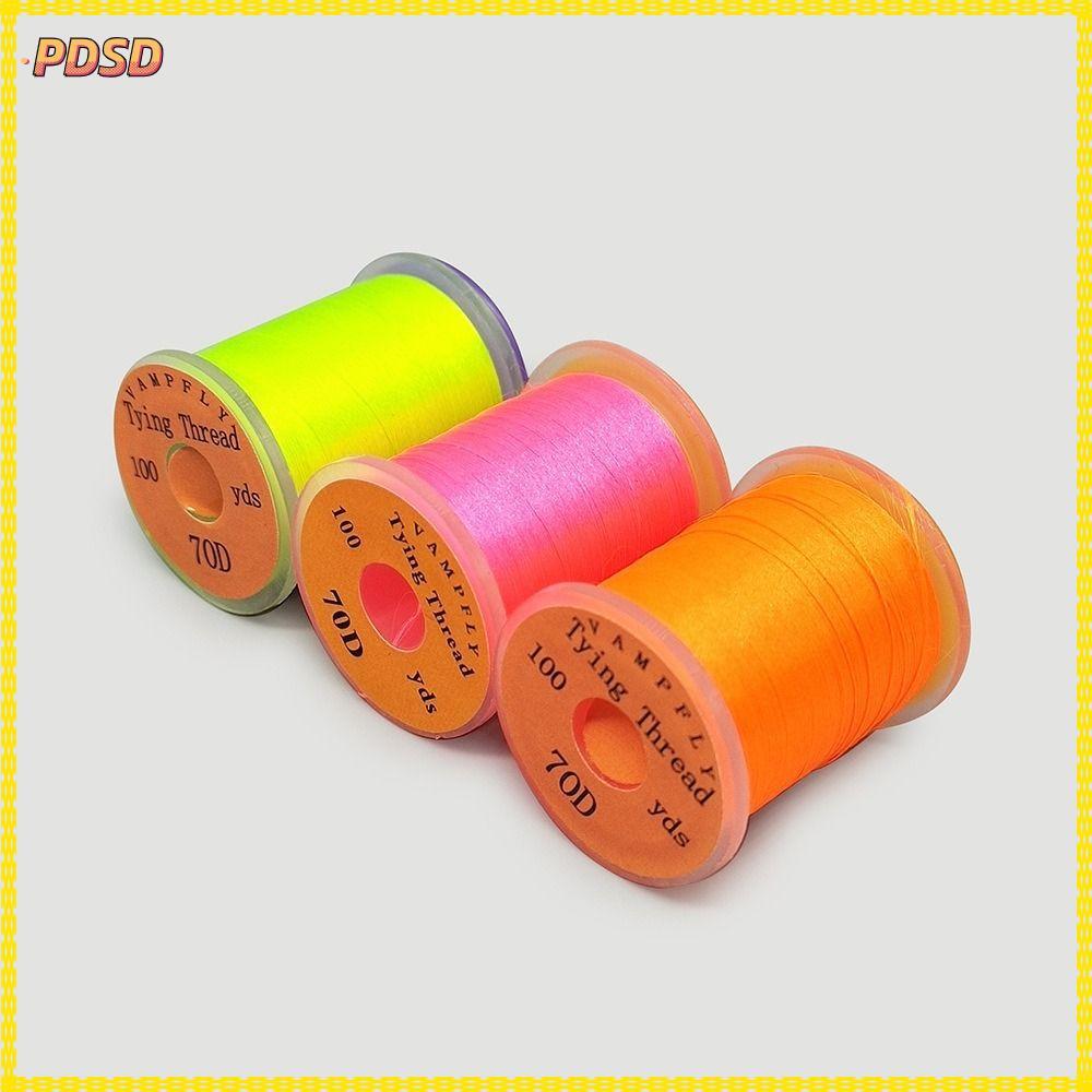 PINGD Fly Tying Thread line, Super Strong Thread Spool Fly Fishing Line, 2025 Salmon Premium Fly Fis