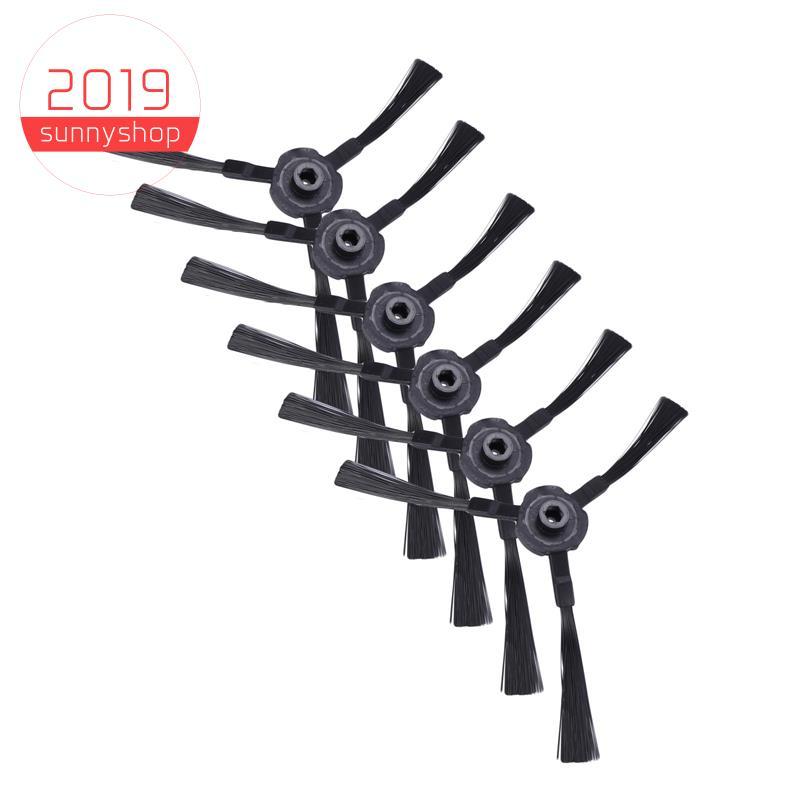 แปรงด้านข้าง (3 ขวา + 3 ซ้าย) สําหรับ Ilife A4 A6 A4S V3S V3L V3S Pro V5 V50 V5S V5S Pro X5 T4 X430 