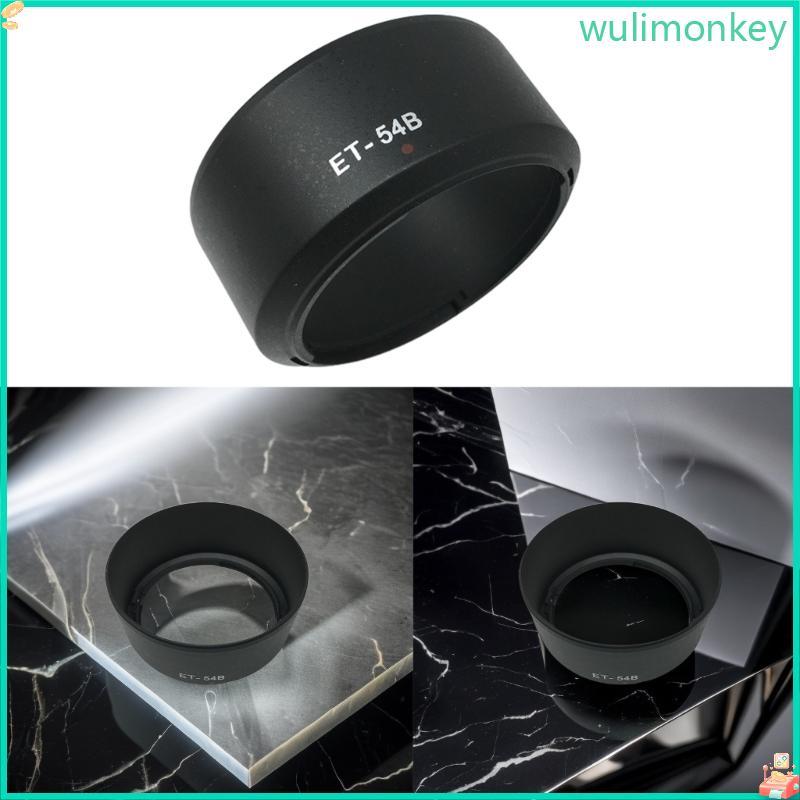 WU Professional ET-54B เลนส์ป้องกันแสงสะท้อนบังแดดสําหรับ EF-M 55-200 มม.STM EOS-M3-M10 กล้องฝาครอบเ