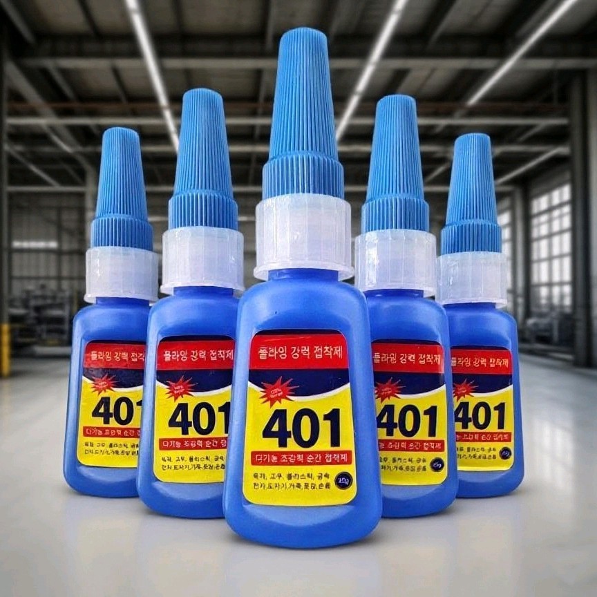 เวอร์ชั่นเกาหลี 401 Strong Quick-Drying Glue Oily Original Glue Shoe Glue 18g Pack Source Full Box [