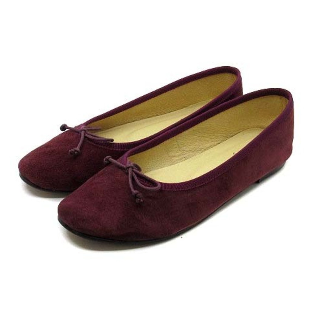 Regal Ballet Shoes suede Bordeaux Direct from Japan Secondhand