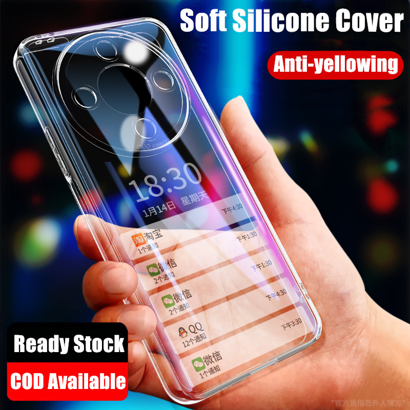 สําหรับ Huawei Honor X9D MTN-NX1 Slim Soft Clear Silicon Fine Hole Scratch-Resistant Jelly Case คริส