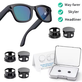 LED Light Blocking สติกเกอร์สําหรับ Ray-Ban Meta Way-farer/S…