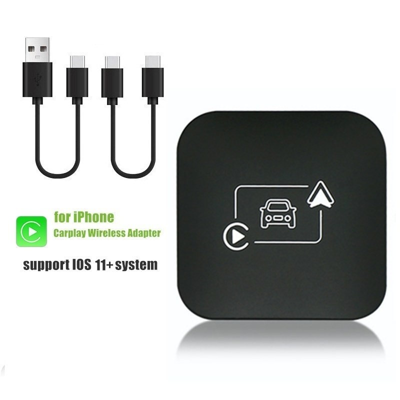 for Apple CarPlay Adapter Converts Car Wired Carplay to Carplay WiFi Bluetooth Auto Connect for iPho