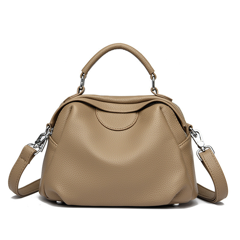 LIYA สไตล์ใหม่แนวทแยงหญิง High-End Retro กระเป๋าMessenger สะพายข้าง พกพาสะดวก ใช้ได้หลายโอกาส