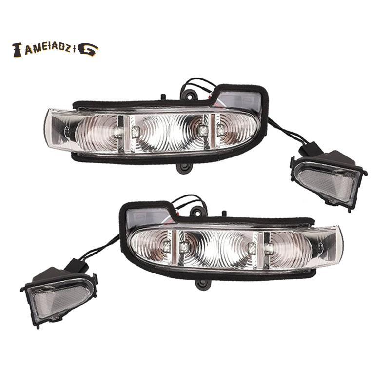 [คุณภาพ T]1 คู่ไฟแสดงสถานะด้านหลังกระจกไฟเลี้ยวไฟสัญญาณสําหรับ EG Class W463 W211 S211 A2038201321 ก