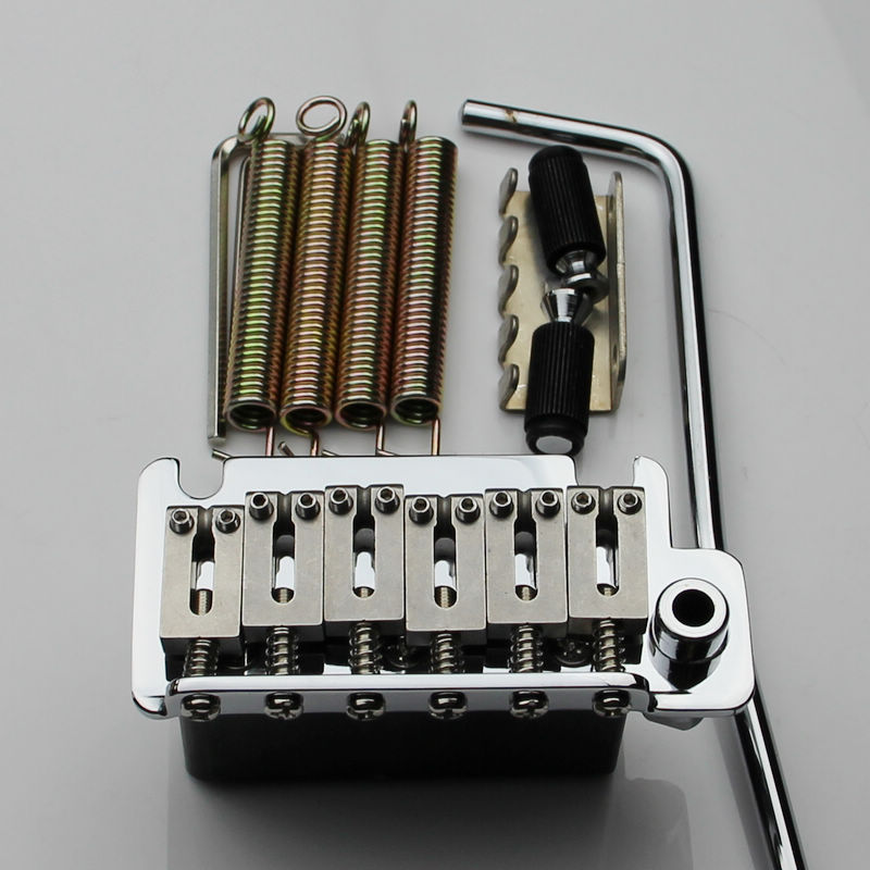 ใหม่กีตาร์ Tremolo Bridge สําหรับ ST STEEL BLOCK-Chrome BS184CR