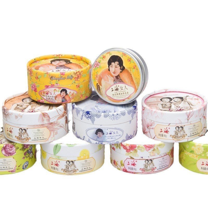Shanghai Woman Classic Snow Cream 80g Night Laixiang Snow Cream Cream Cream 8 ขวด