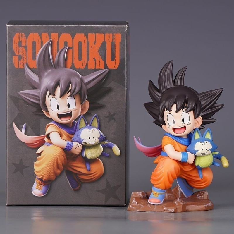 ตุ๊กตารูปเครื่องประดับจอแสดงผลรูป Q รุ่น Goku Dragon Ball อินเทรนด์เล่นมิติ Series อะนิเมะตารางจับคู