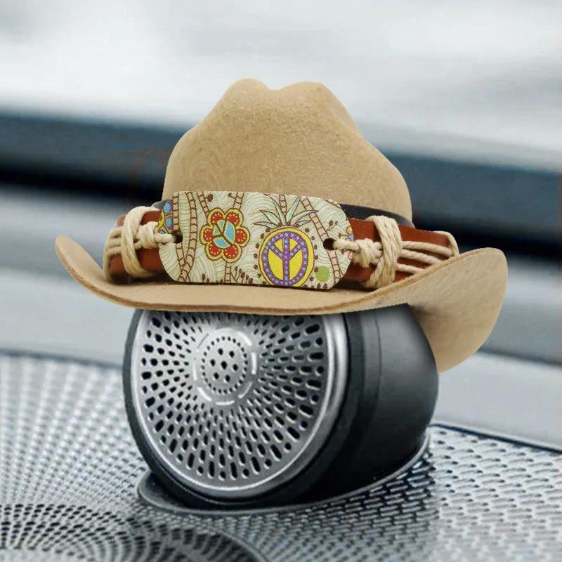 สําหรับ Li Auto ONE/L7/L8/L9 เสียงตกแต่งหมวกคอนโซลกลางเครื่องประดับภายในรถที่น่าสนใจ