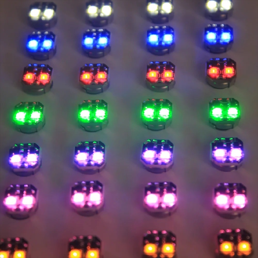 1PCS LED Magnetron Light การสร้างแบบจําลอง LED Super Bright โคมไฟไร้สายของเล่นแม่เหล็กเหนี่ยวนําสวิทช์ควบคุมไฟ