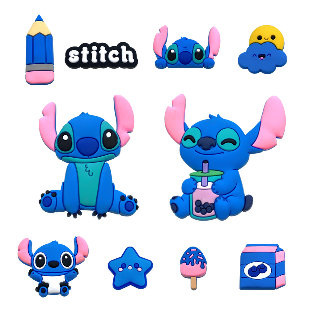 10 ชิ้น / ชุด JIBBIT CHARM พลาสติก CROCS SLIPPERS