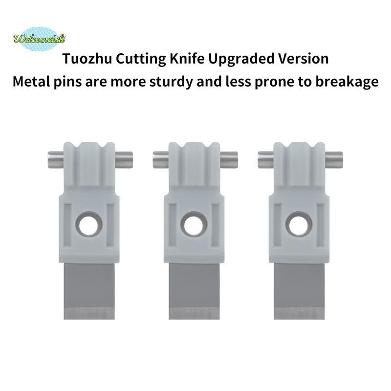 [WLB-t] 3/6/9 ชิ้นสําหรับBambu Filamentเครื่องตัดใบมีดสําหรับBambu Lab X1/X1C/P1S/P1P/A1 Mini/H2D 3D