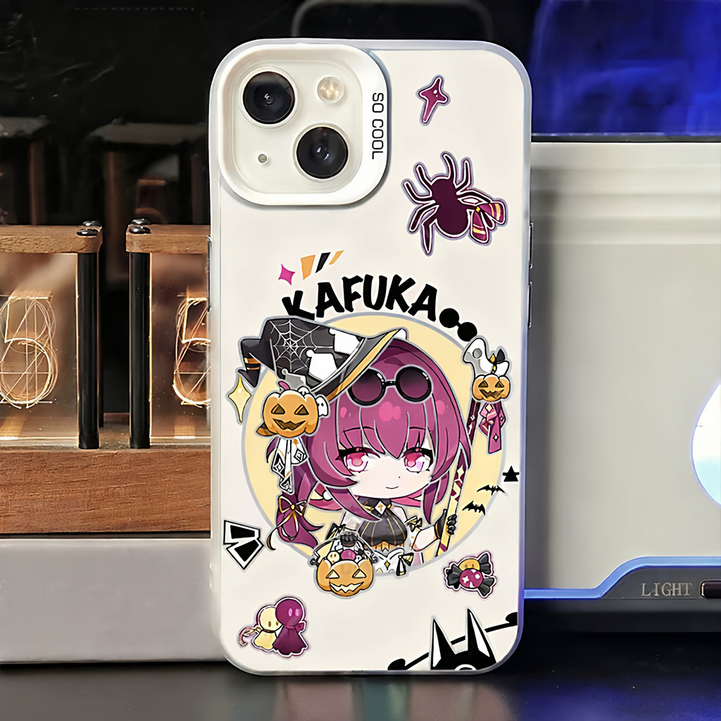 Honkai Star Rail ฮาโลวีน Kafka เคส iPhone 17 16 iPhone 15 14 13 12 11 Plus Pro Max X SE 7 6
