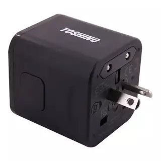 TOSHINO DE-207 หัวปลั๊กอเนกประสงค์ แบบ 4in1 ยี่ห้อ Toshino Universal Tranvel Adapter