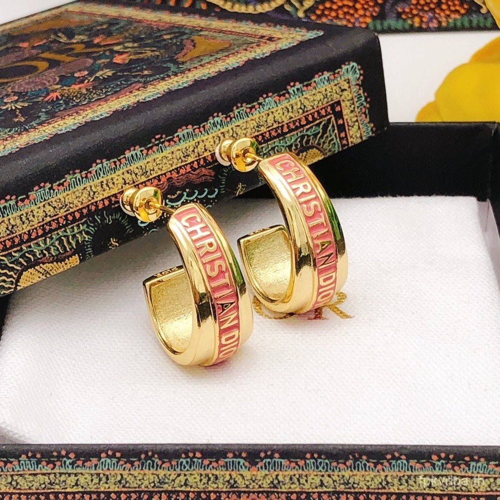 สร้อยคอสไตล์หยดน้ํามันหูสีแดง ทำจากวัสดุทองเหลือง ขนาด 7DCM เป็นของขวัญวันสำคัญสำหรับคนพิเศษ