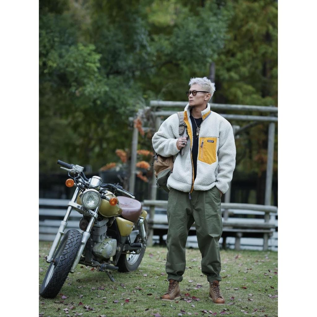 เด็ก ขนแกะ เสื้อโค้ท เนื้อแกะ ขนสัตว์ ยืน ปก คู่ ซิป รูปที่ 8