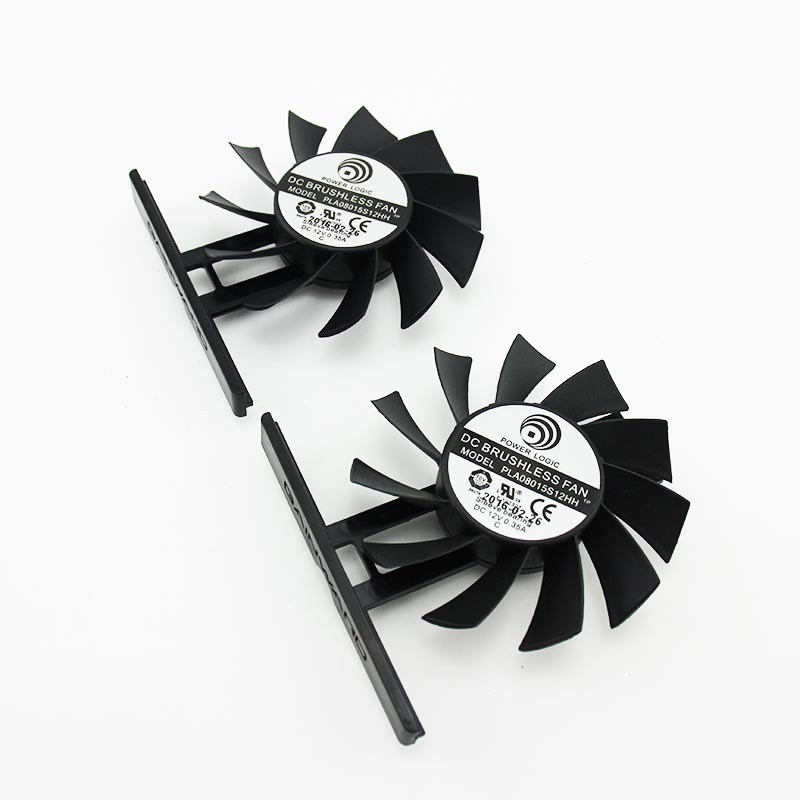 Gengsheng ยี่ห้อใหม่ GTX770/780/780Ti PhantomOC พัดลมกราฟิก PLA08015S12HH