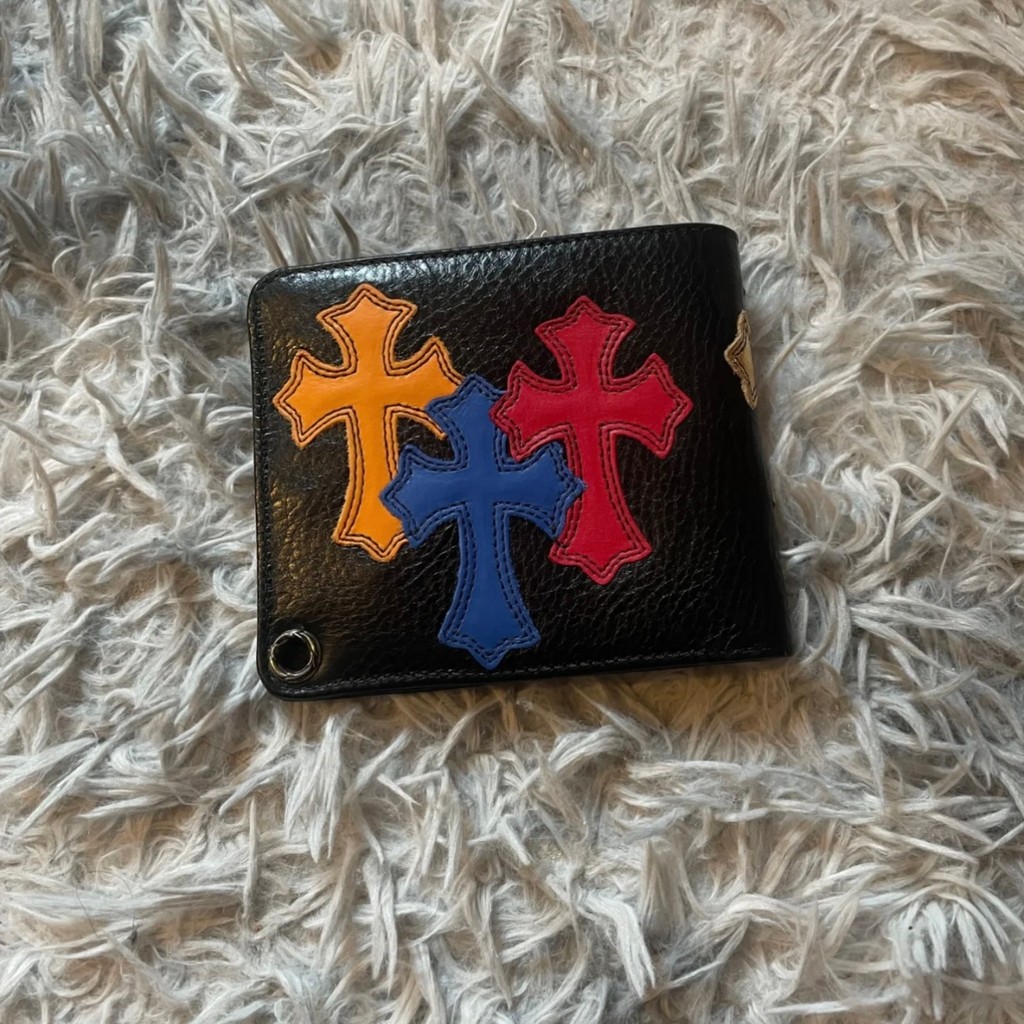 R. disdain CH Color Cross 1of1 Limited 925 Silver ลด 20% Half Fold Short Wallet Multi-card Slot