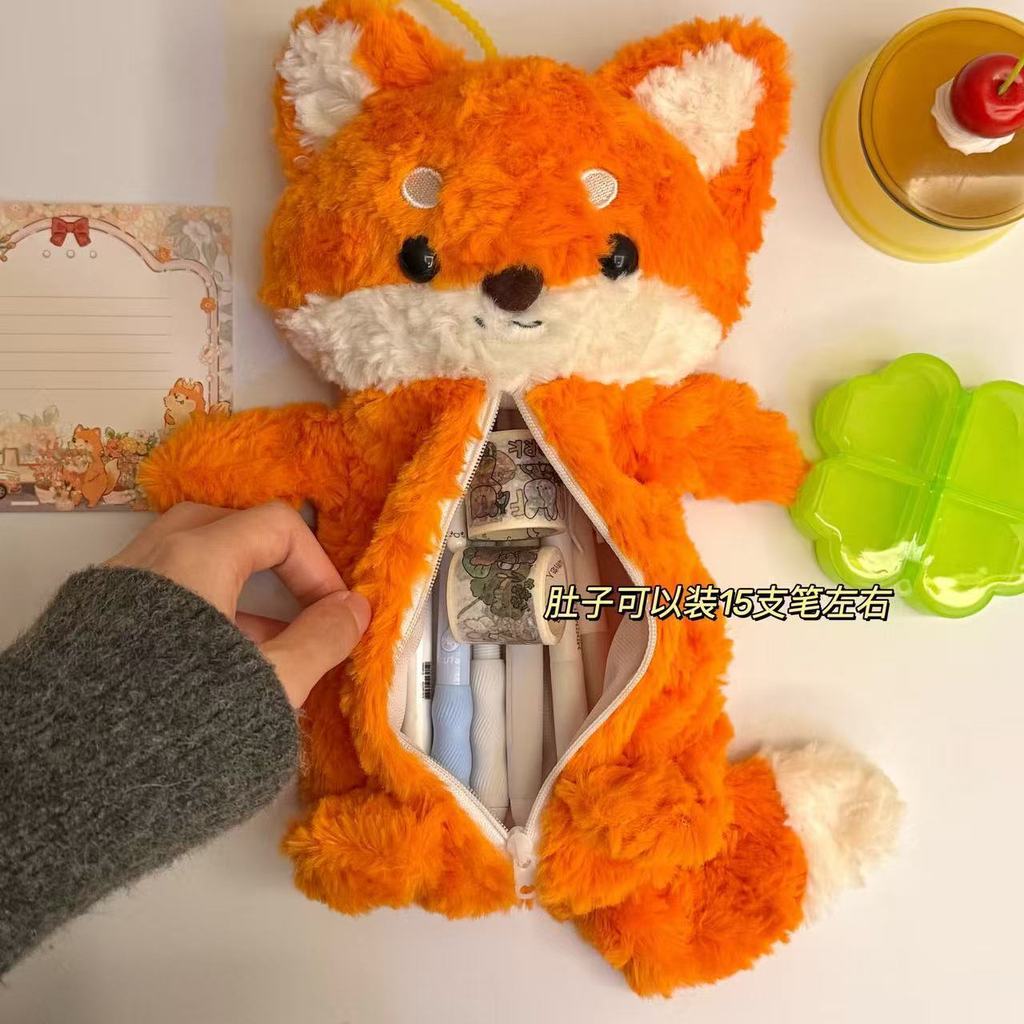 แผ่นรองหูฟังขนาดเล็ก fox รองเท้าแตะนักเรียนลายการ์ตูน fox สูงสีมูลค่า20251029