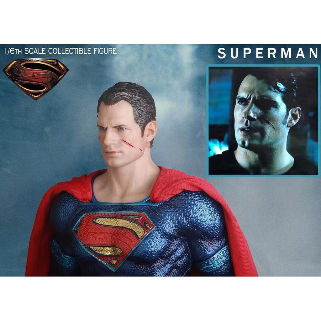 พร้อมส่ง Team of Prototyping Justice League DC Superman Live-Action Clark 1/6 Static Model Figure
